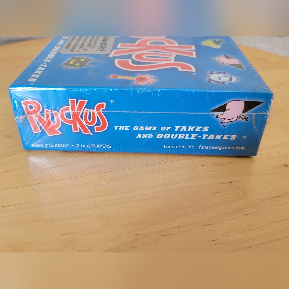 NWT Ruckus Family Card Game Ruckus Original Edition Fast-Paced Action Card - Picture 5 of 8